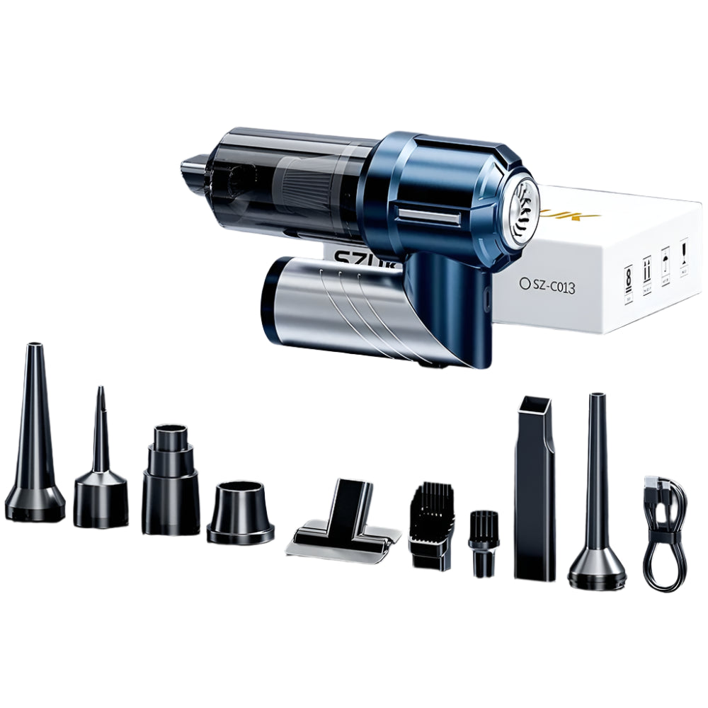 Cordless Mini Handheld Car Vacuum Cleaner with Strong Suction for Effortless Cleaning