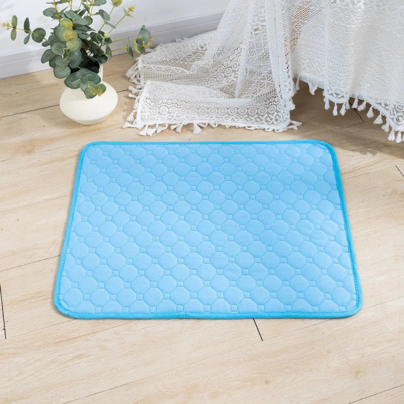 Reusable Dog Pee Pad Blanket Washable Absorbent Puppy Training Pad Pet Bed Urine Mat for Car Seat Cover