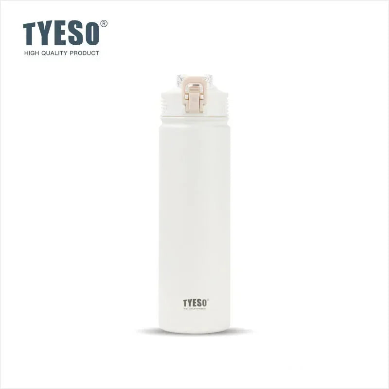 Insulated Stainless Steel Water Bottles – 600ml / 750ml Travel Thermos for Hot & Cold Drinks