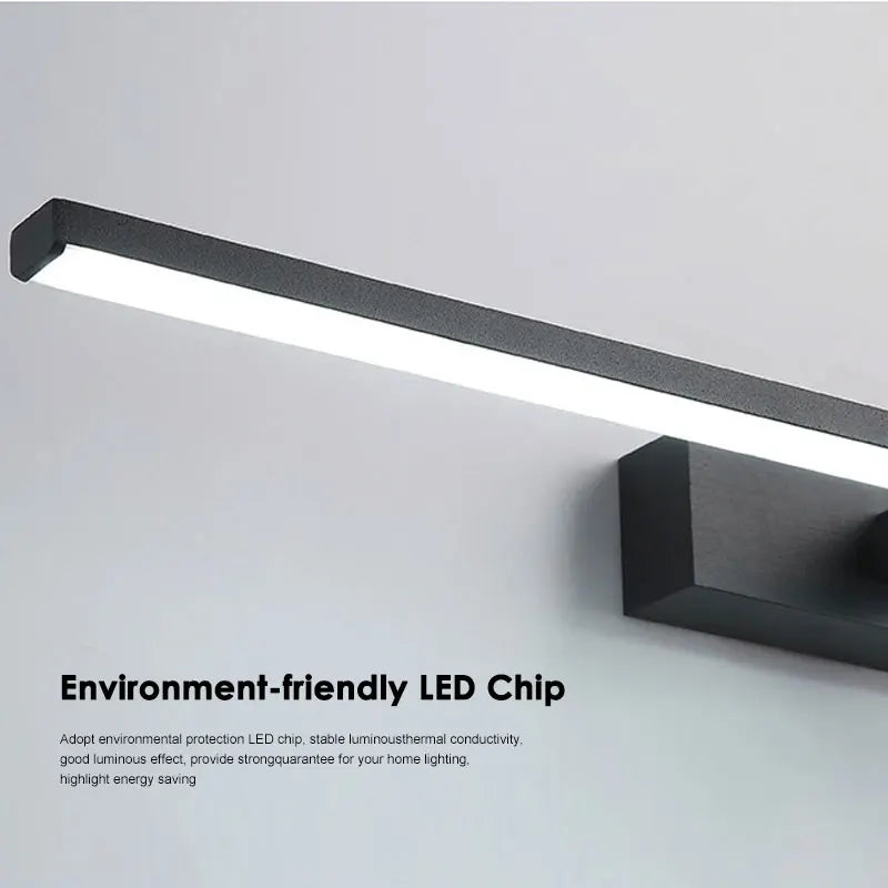 Nordic LED Wall Lamps for Bathroom and Stairs Aluminum Sconce Lighting Fixtures for Makeup and Home Decor