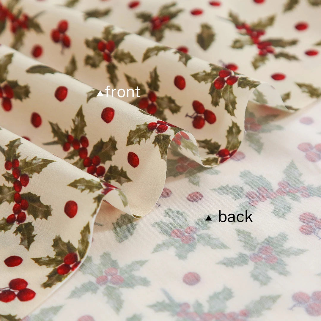 Christmas Series Cotton Fabric 150x50cm Printed Cloth for Sewing Quilting and DIY Projects