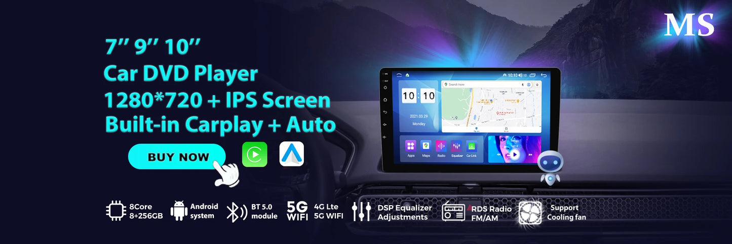 9 Inch Car Radio Face Frame For Honda CRV CR-V 2006-2012 Bezel