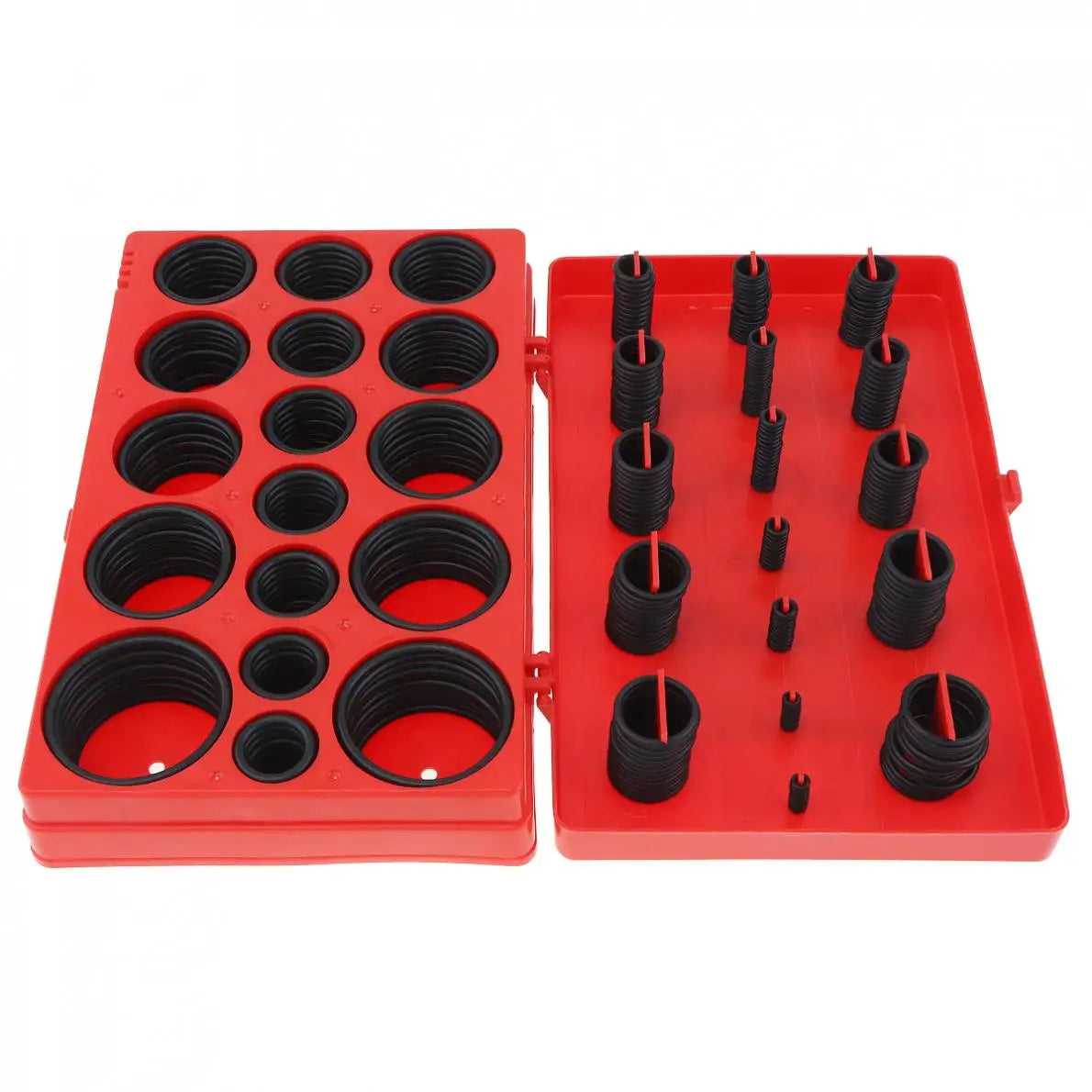 419PCS Universal O-Ring Assortment Set with 32 Sizes of Nitrile Rubber Seals for Plumbing Automotive and Faucet Repairs