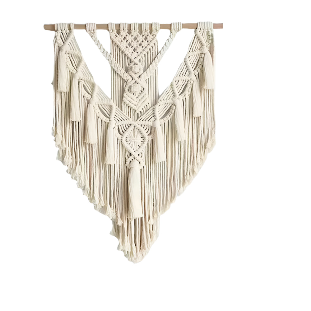 Macrame Wall Hanging Tapestry Cotton Bohemian Wall Decor