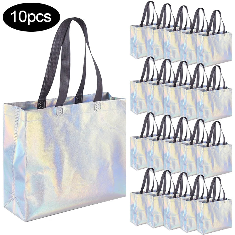 Iridescent Gift Bags Set