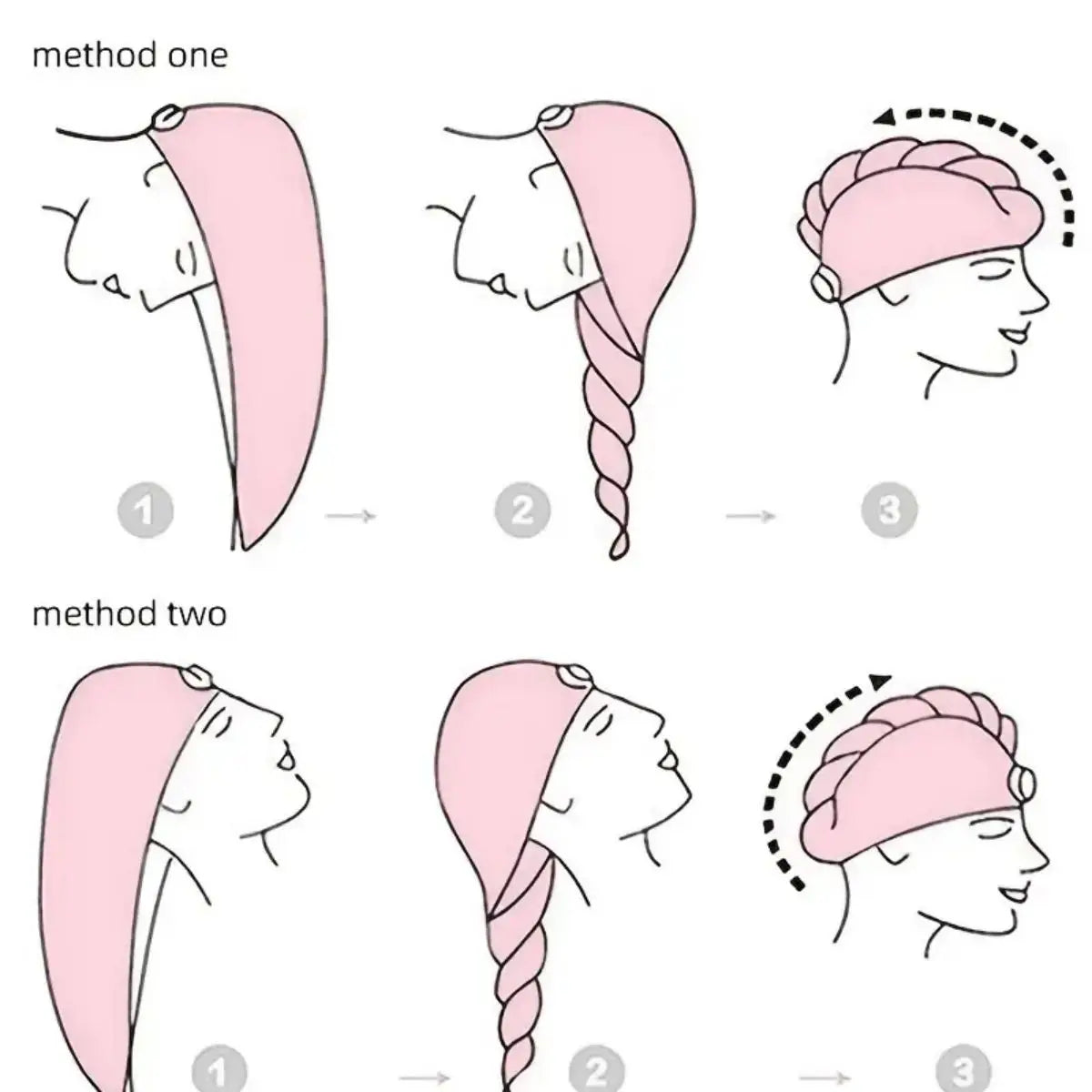 Microfiber Hair Towel Wrap for Women, Quick-Dry Hair Turban