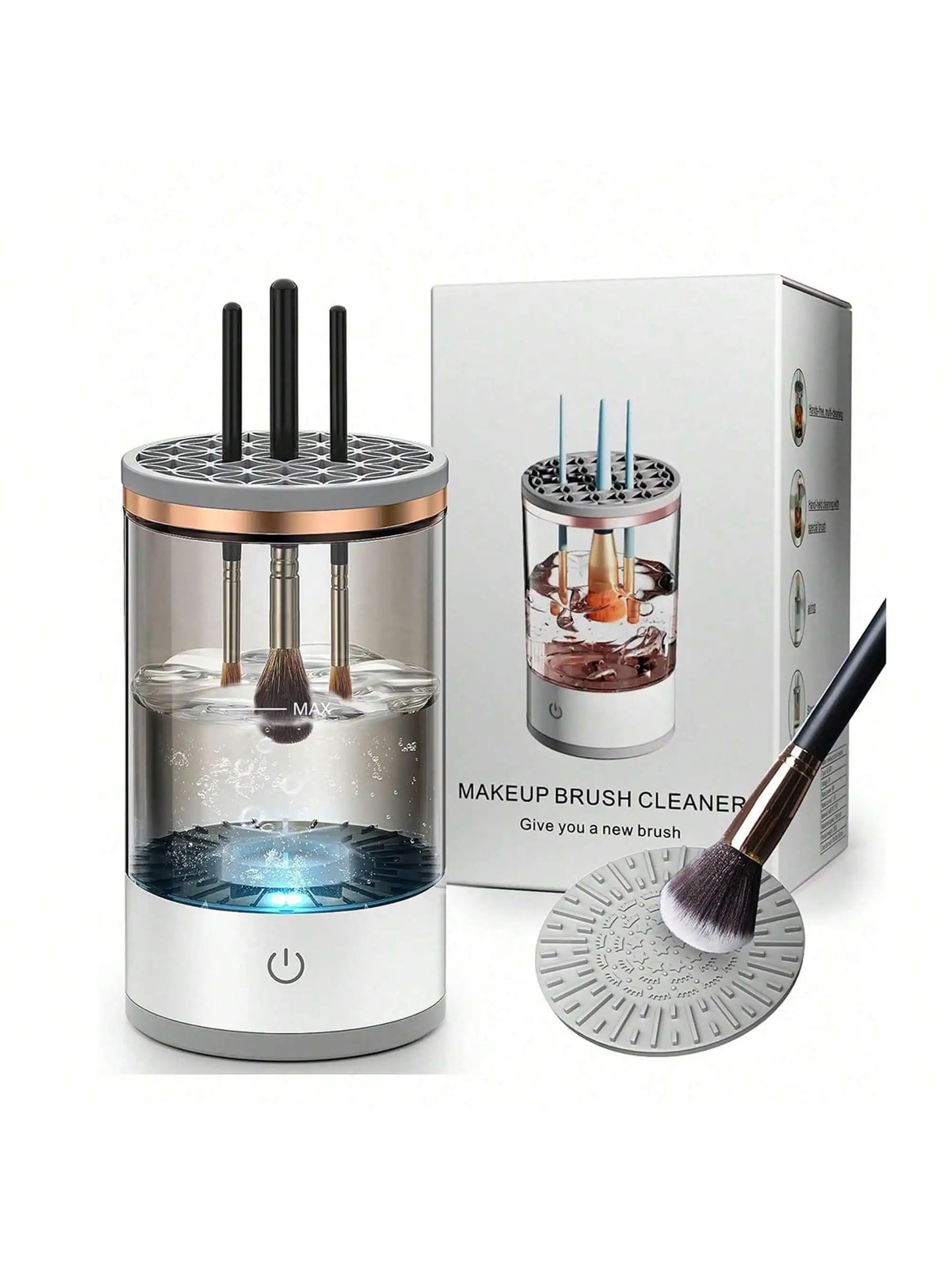Electric Makeup Brush Cleaner Machine for Quick Sanitizing
