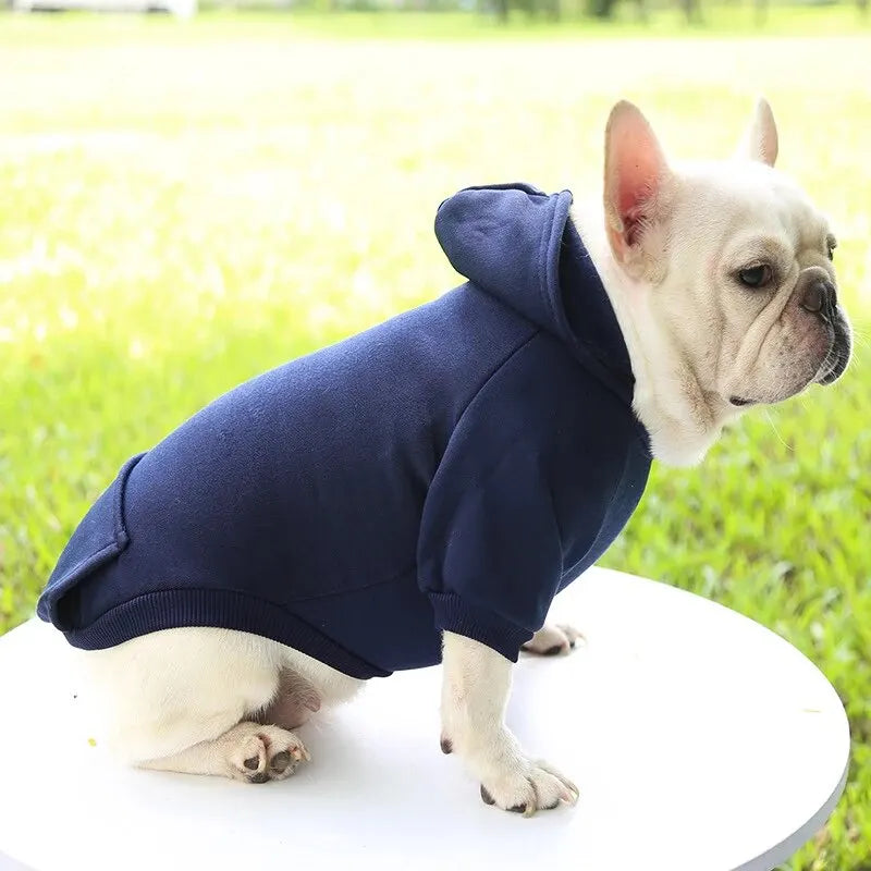 Fashion Dog Clothing Autumn Winter Thick Warm Hoodie Sweater