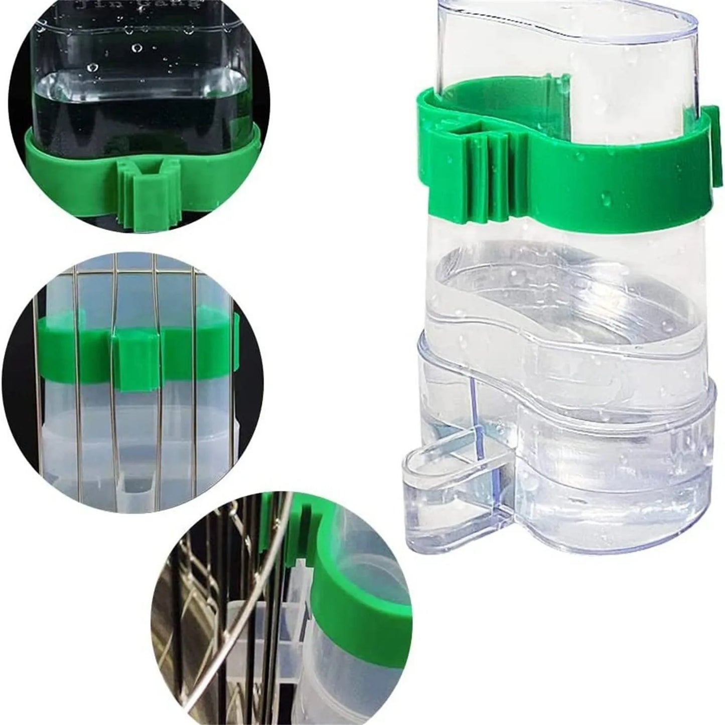 Birds Supplies Birds Feeding Bird High-quality Plastic Feeder Squirrel Parrot Water Dispenser Pet Bird Food Box Cage Accessories