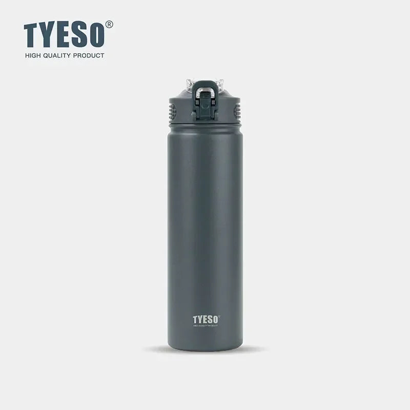 Insulated Stainless Steel Water Bottles – 600ml / 750ml Travel Thermos for Hot & Cold Drinks