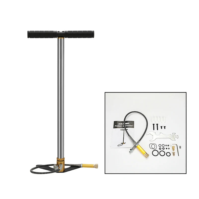 300bar 30mpa 4500psi Hand Operated PCP Pump For Rifles and Paintball