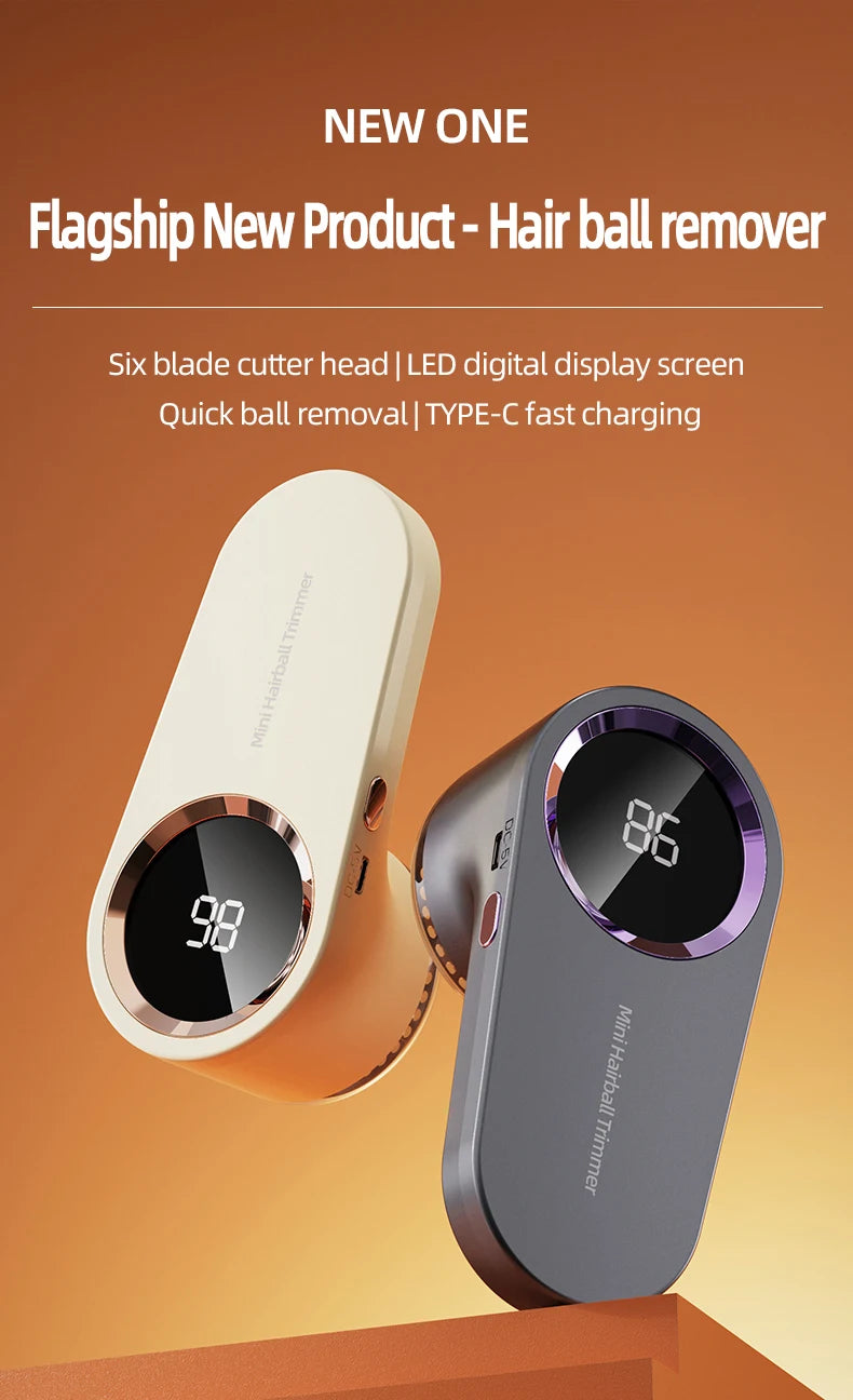 Lint Remover USB Charging Electric Pellet Machine High-Speed Portable Clothes Lint Trimmer