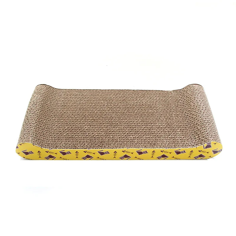Cat Toys Pet Cat Scratching Board Corrugated Cardboard Pad Grinding Nails Interactive Protecting Furniture Cats Scratcher Toy