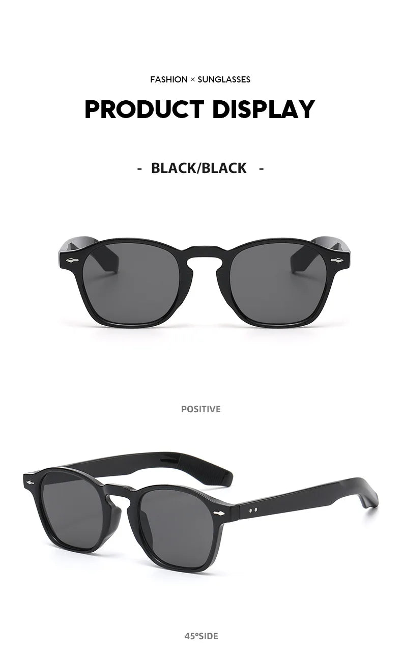 Vintage Retro Style Men Women Sunglasses Square Shape Anti-glare Fashion Sun Glasses