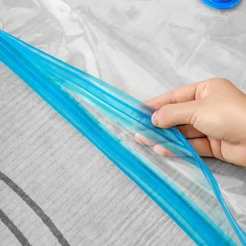 Mini Vacuum Sealer with Electric Pump for Space Saving Clothes and Food Storage Bags