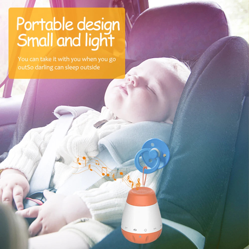 Smart Baby White Noise Machine with Voice Activation for Soothing Sleep