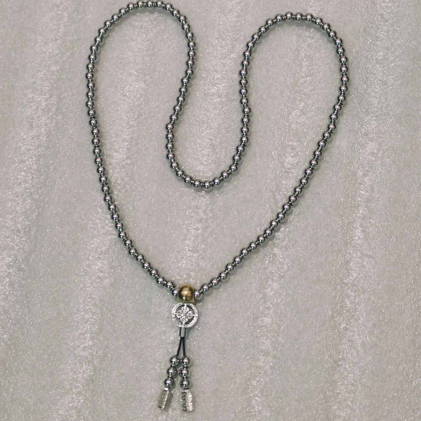 Prayer EDC Self Defense Necklace Bracelet with Buddha Beads