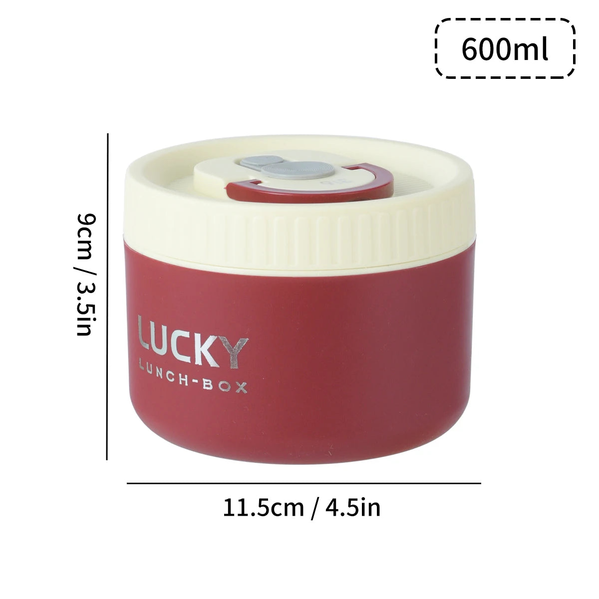 WORTHBUY Portable 304 Stainless Steel Insulated Bento Lunch Box With Thermal Bag Cutlery Leak Proof Container Set