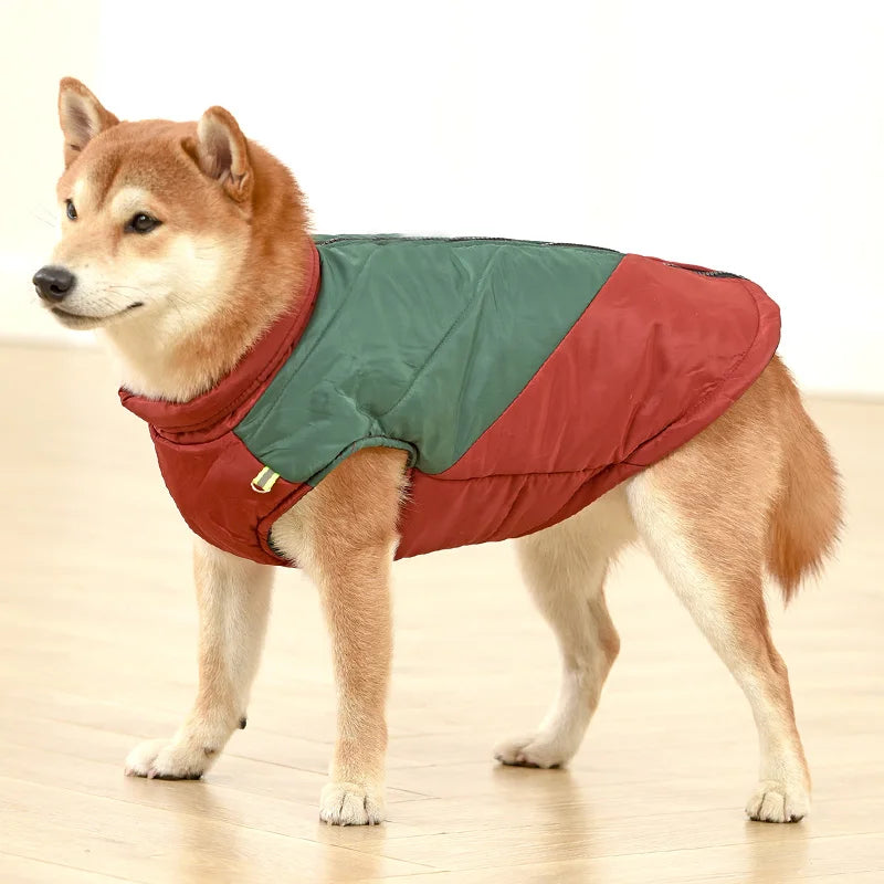 Waterproof Dog Clothes Small Large Dog Warm Jacket Pet Reflective Clothing Akita French Bulldog Medium Dog Clothing