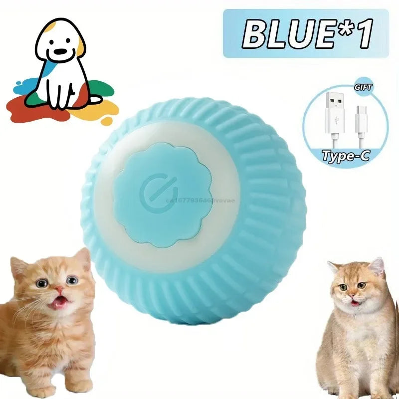 Cat Toys Interactive Ball Electronic Automatic Rolling Magic Ball