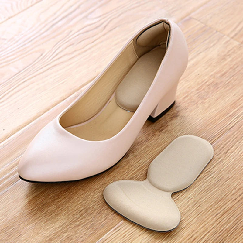 4PCS Heel Stickers Half Insoles for Women Pain Relief Cushion