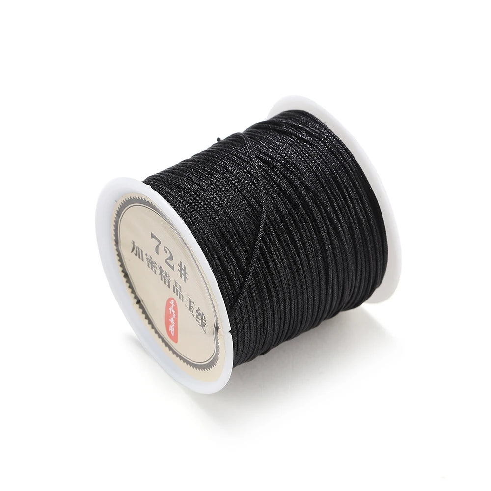 10/50M 0.8mm Nylon Thread Cord for DIY Jewelry Making