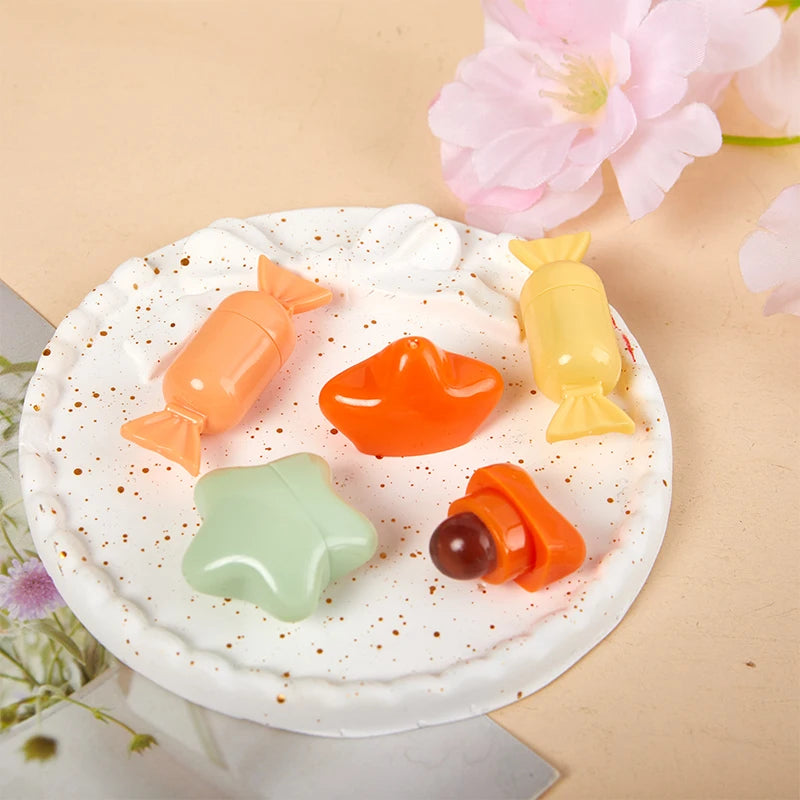 Mini Silicone Lip Brush Cartoon Angled Concealer Makeup Tool