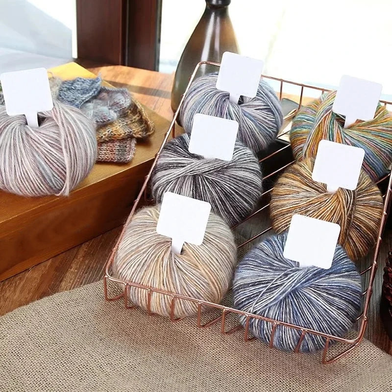 50g/Ball Combed Cotton Gradient Yarn for Soft DIY Knitting