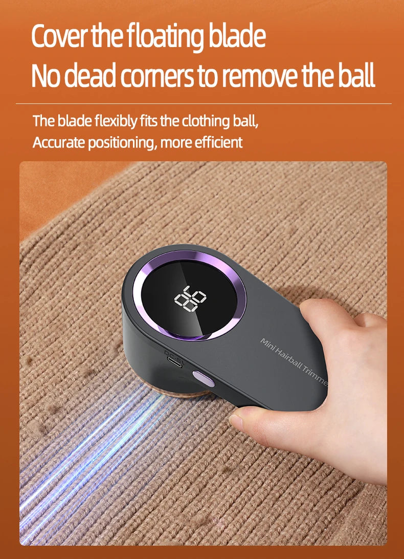 Portable Hair Ball Trimmer USB Rechargeable Lint Remover
