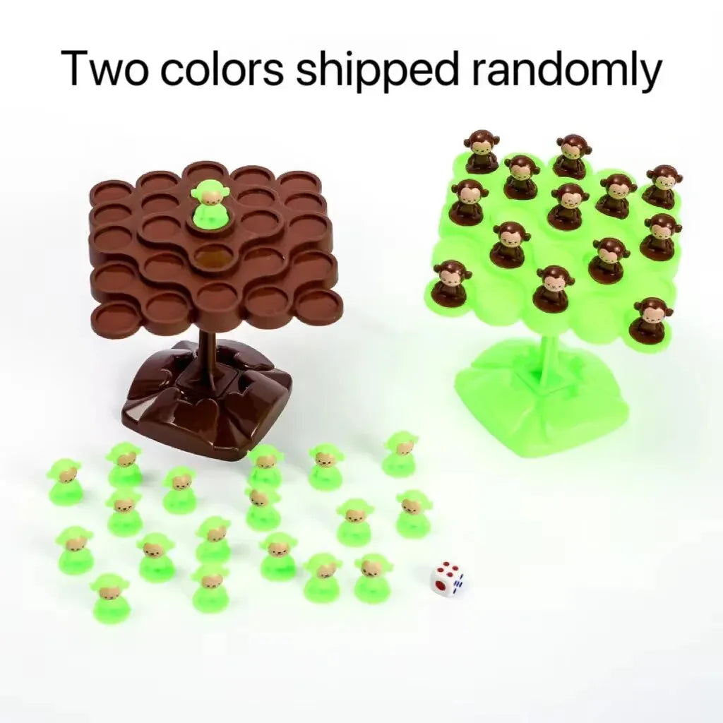 Monkey Balance Tree Focus Balance Training Toy Folding Music Series Parent Child Interactive Game