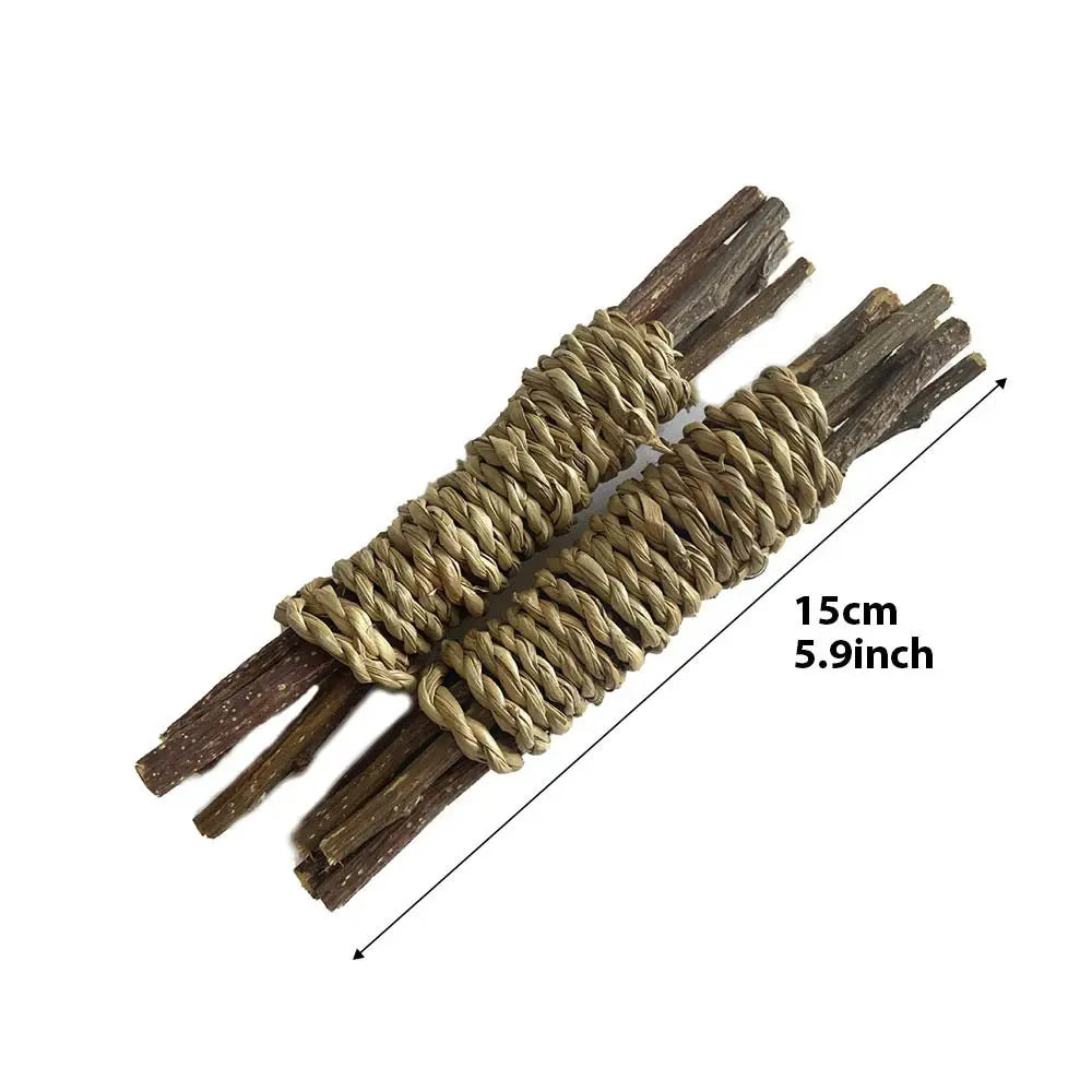 Pet Rabbit Guinea Pig Dragon Cat Fun Toy Hamster Rabbit Rabbit Tooth Grinding Set Pet Tooth Grinding Snacks