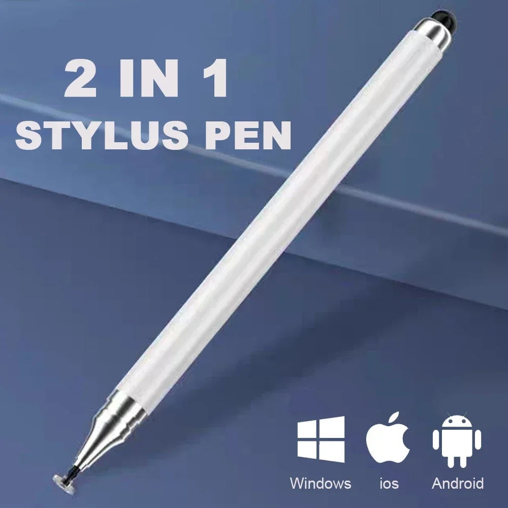 Tablet Pen Drawing Screen Touch Pen 2 in 1 Stylus for iPhone iPad Android
