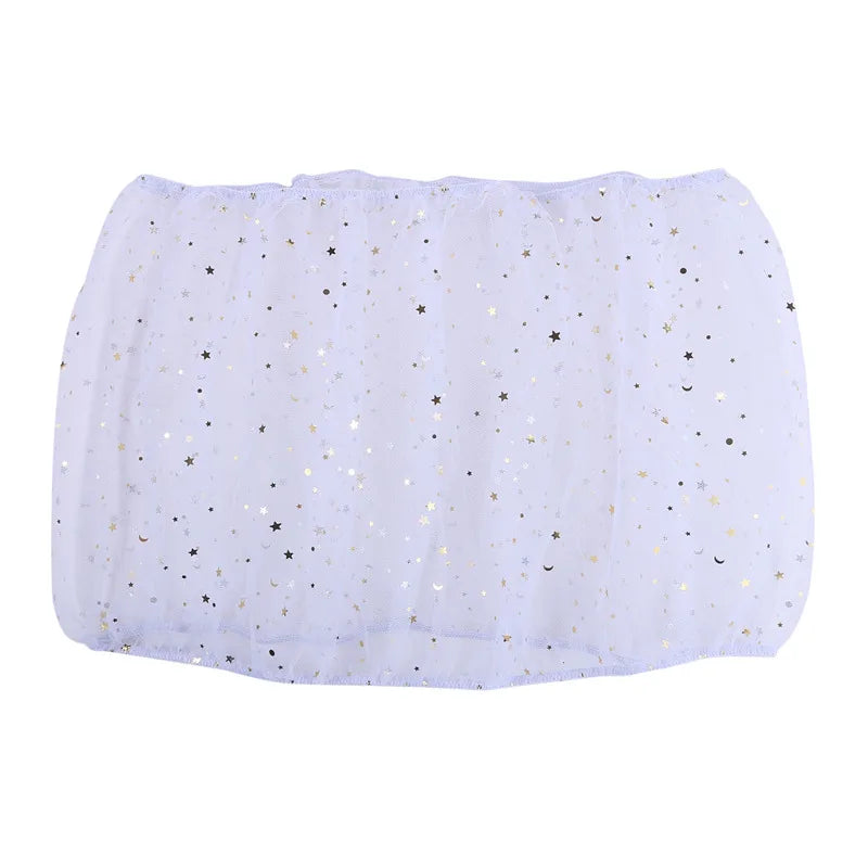 Universal Bird Cage Cover 360 Degrees Covering Bird Cage Mesh Net Elastic Birdcage Cover Soft Bird Seed Guard Skirt For Home