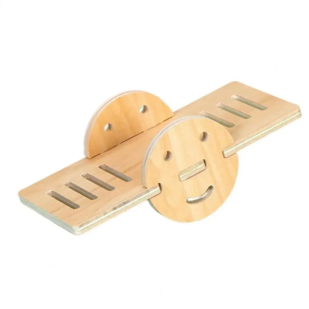 Pet Hamster Toys Wooden Bridge Seesaw Swing Toys Small Animal Activity Climb Toy DIY Hamster Cage Accessorie