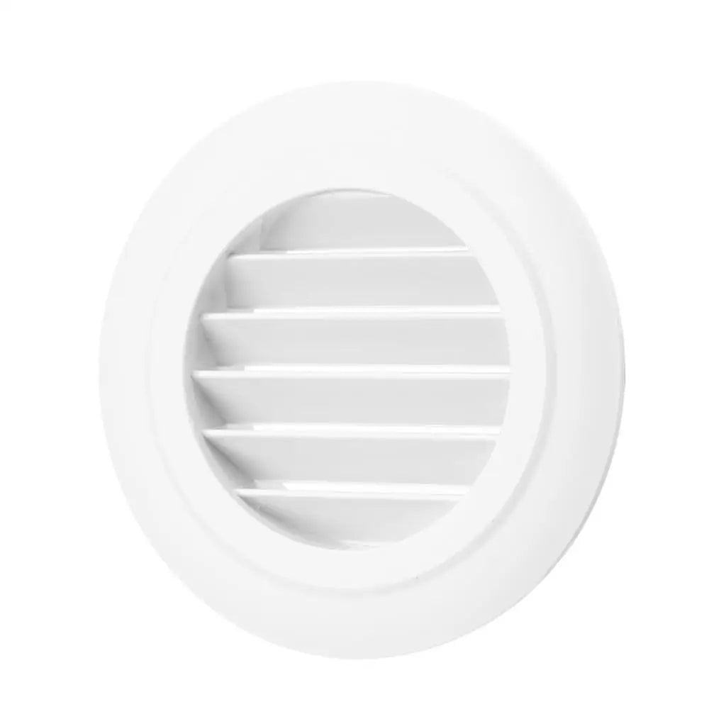 Adjustable Air Ventilation Cover Round Ducting ABS Grille for Kitchen and Bath Air Outlet