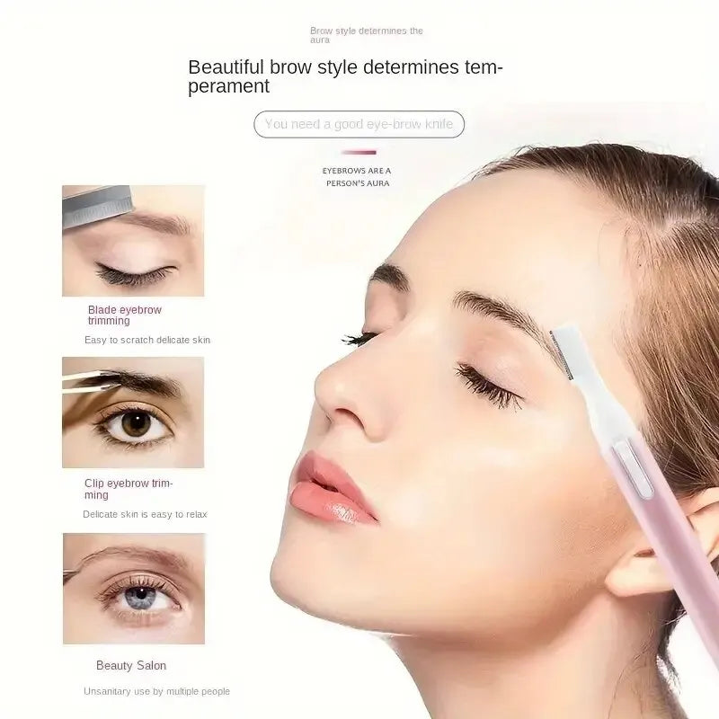 Painless Precision Eyebrow Trimmer Electric Shaver Nose Ears