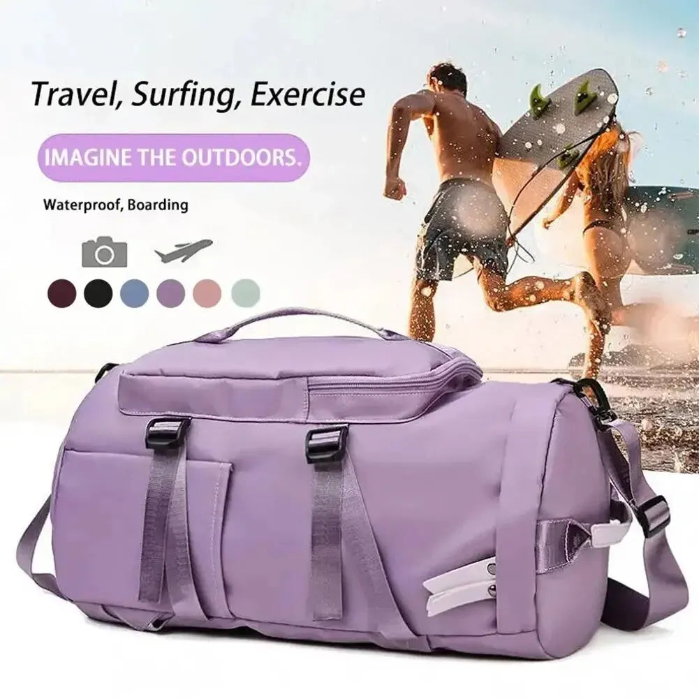 Rilibegan Outdoor Backpacks Waterproof Sport Travel Bag Big Capacity Fitness Backpack