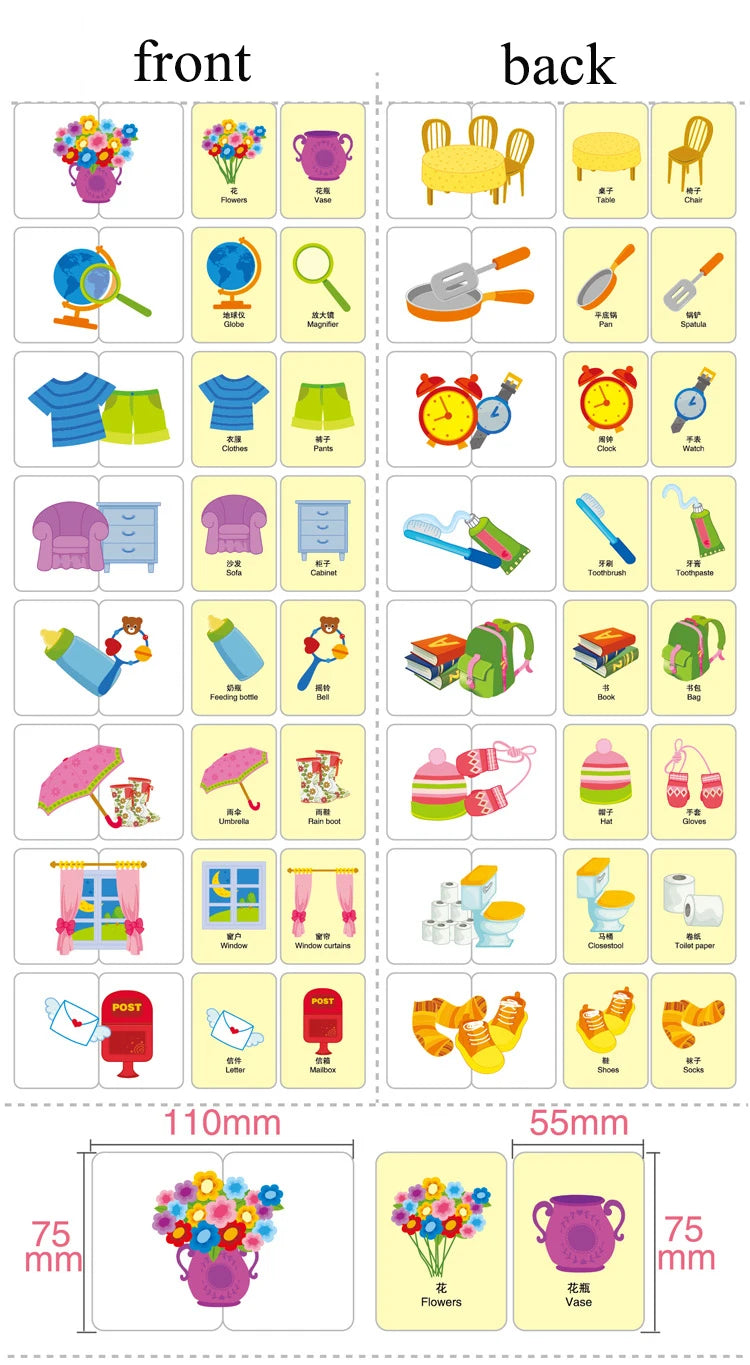 Baby Puzzle Montessori Educational Toys Wood 3D Jigsaw Puzzles For Kids 2-4 Years