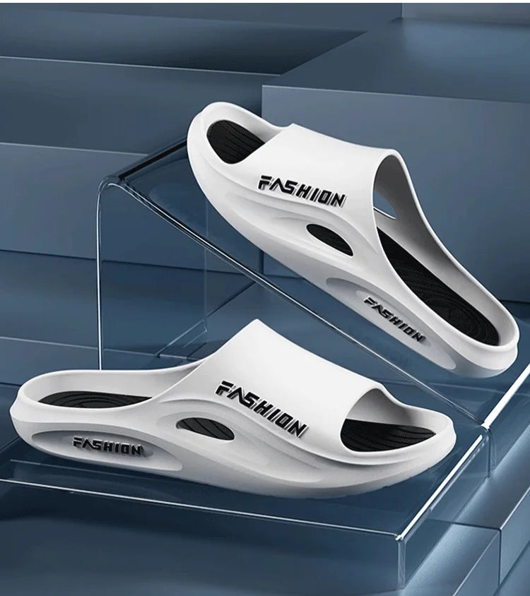 2024 Super Thick Bottom Slippers for Home Use Non-Slip Summer Fashion Slippers for Men