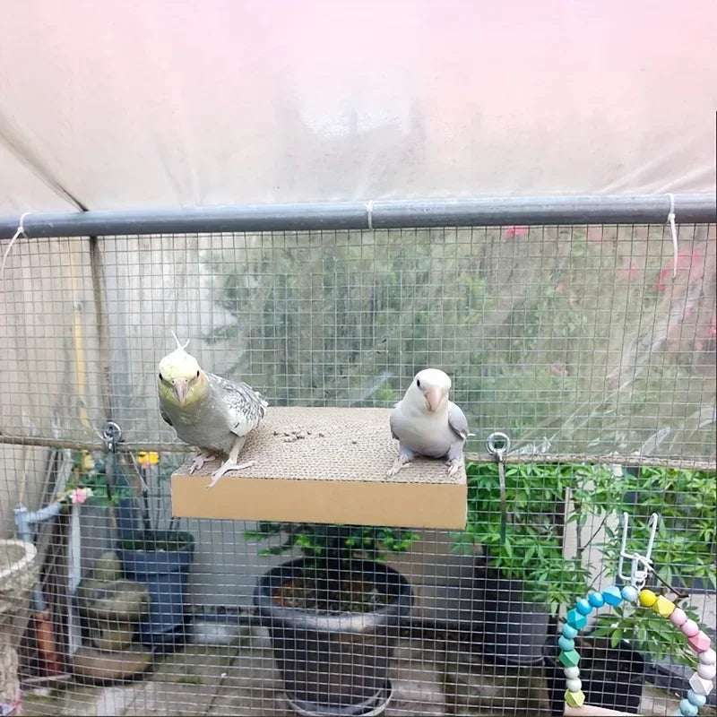 Parrot Chew Toys, Pet Bird Shredded Paper Playthings, Stress Relief Chew Boards, Parrot Toys, Bird Cage Accessories Supplies