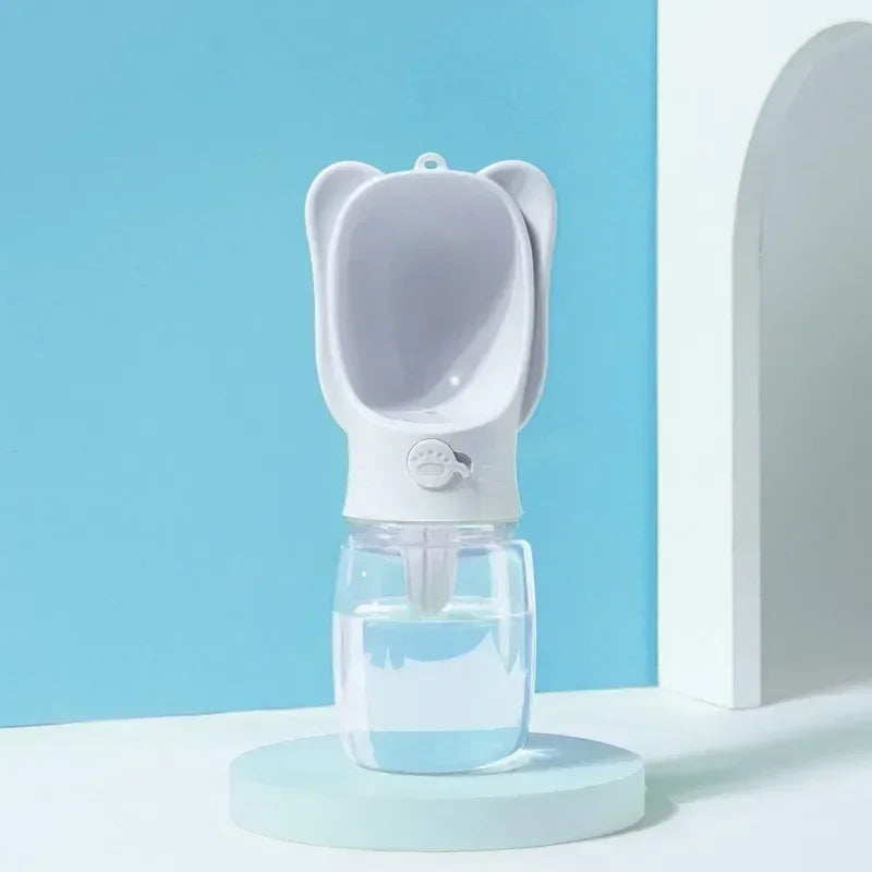 Portable Pet Hydration Bottle with Detachable Bowl 2-in-1 Food and Water Solution for Dogs and Cats Ideal for Outdoor Adventures