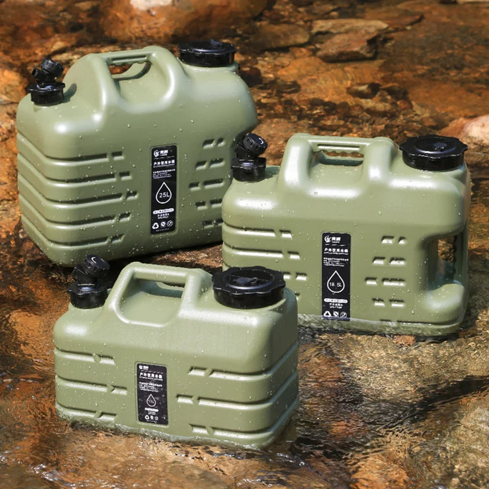 11L Portable Water Canister with Detachable Faucet Leak Proof Design Ideal for Outdoor Travel and Camping
