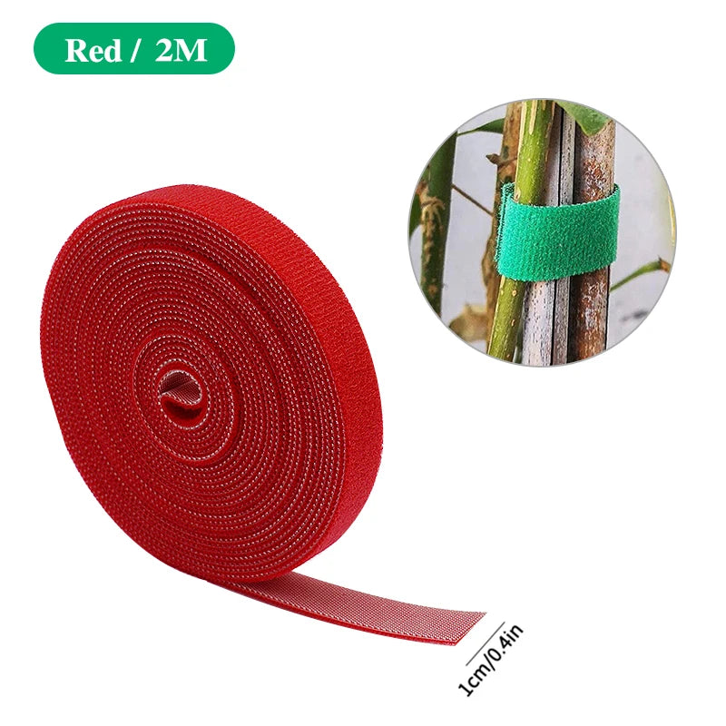 3 Rolls Green Garden Twine Plant Ties Nylon Support Wrap
