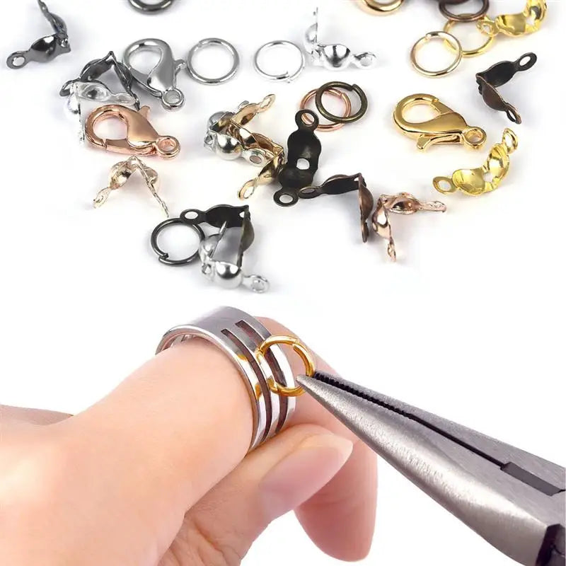 100Pcs Alloy Lobster Clasp Set for DIY Jewelry Making Supplies