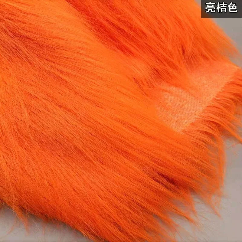 35 Colours 12cm Soft Imitation Plush Fur Fabric for DIY Photo Props Decorative Backgrounds Plush Mats and Animal Toys