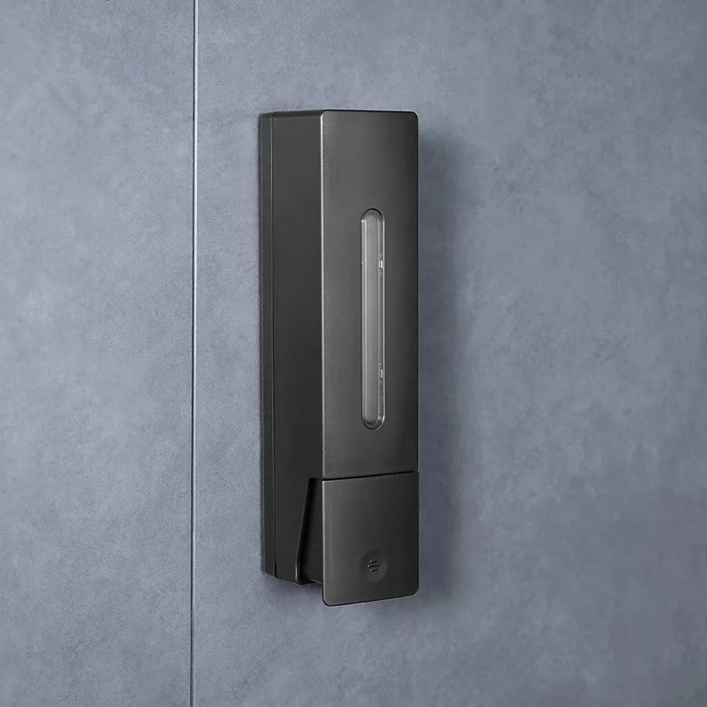 400ml Wall Mounted Manual Soap Dispenser for Hand Soap and Shampoo Ideal for Home and Hotel Use