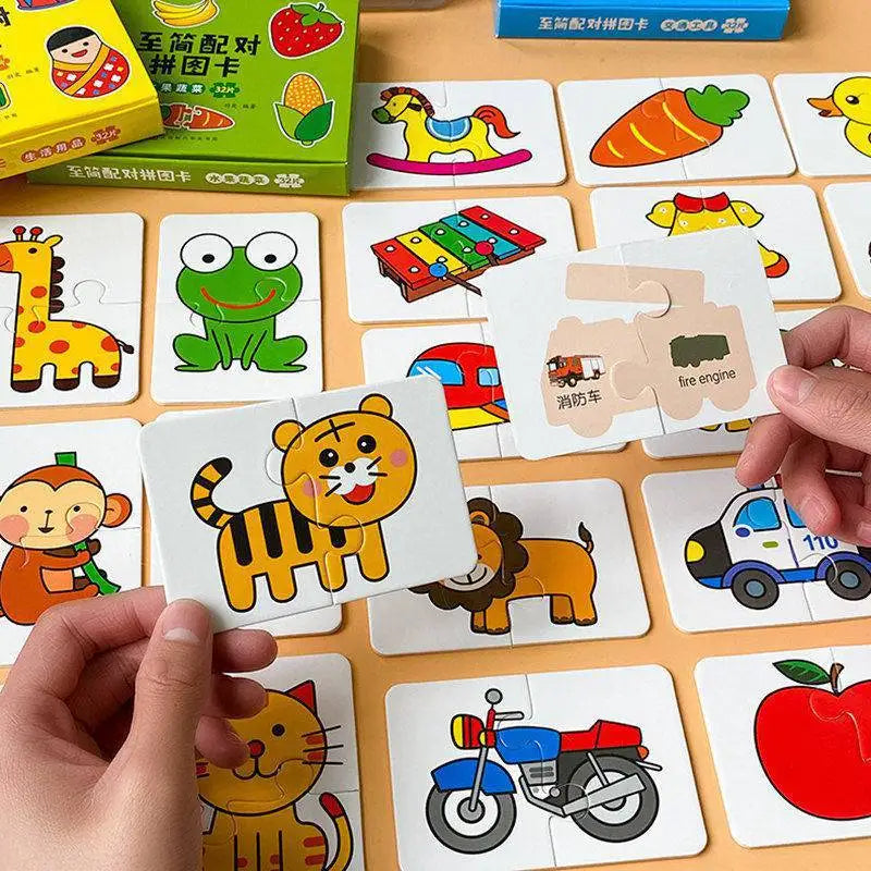 Kids Animal Puzzles for Toddlers 1 2 3 Years Educational Game