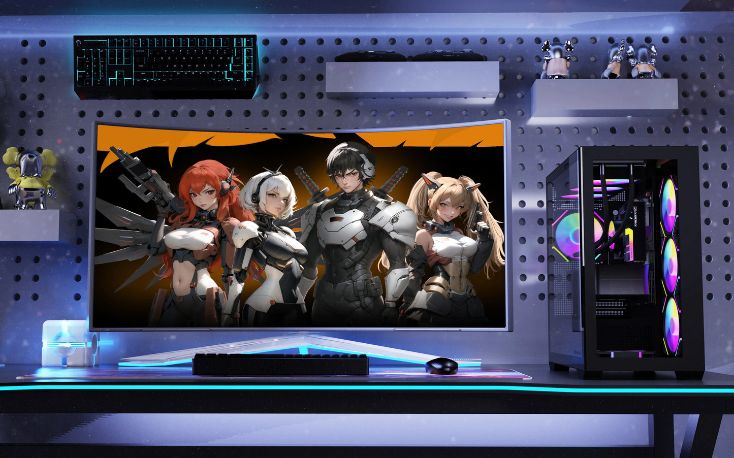 Aigo AM12PRO RGB Fan 120mm PC Cooling Kit 4pin PWM