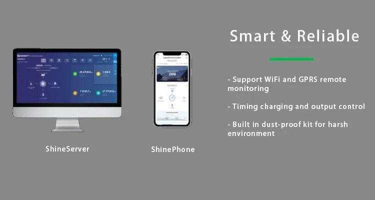 Growatt 6KW Off Grid Inverter SPF 6000 ES Plus WiFi Hybrid