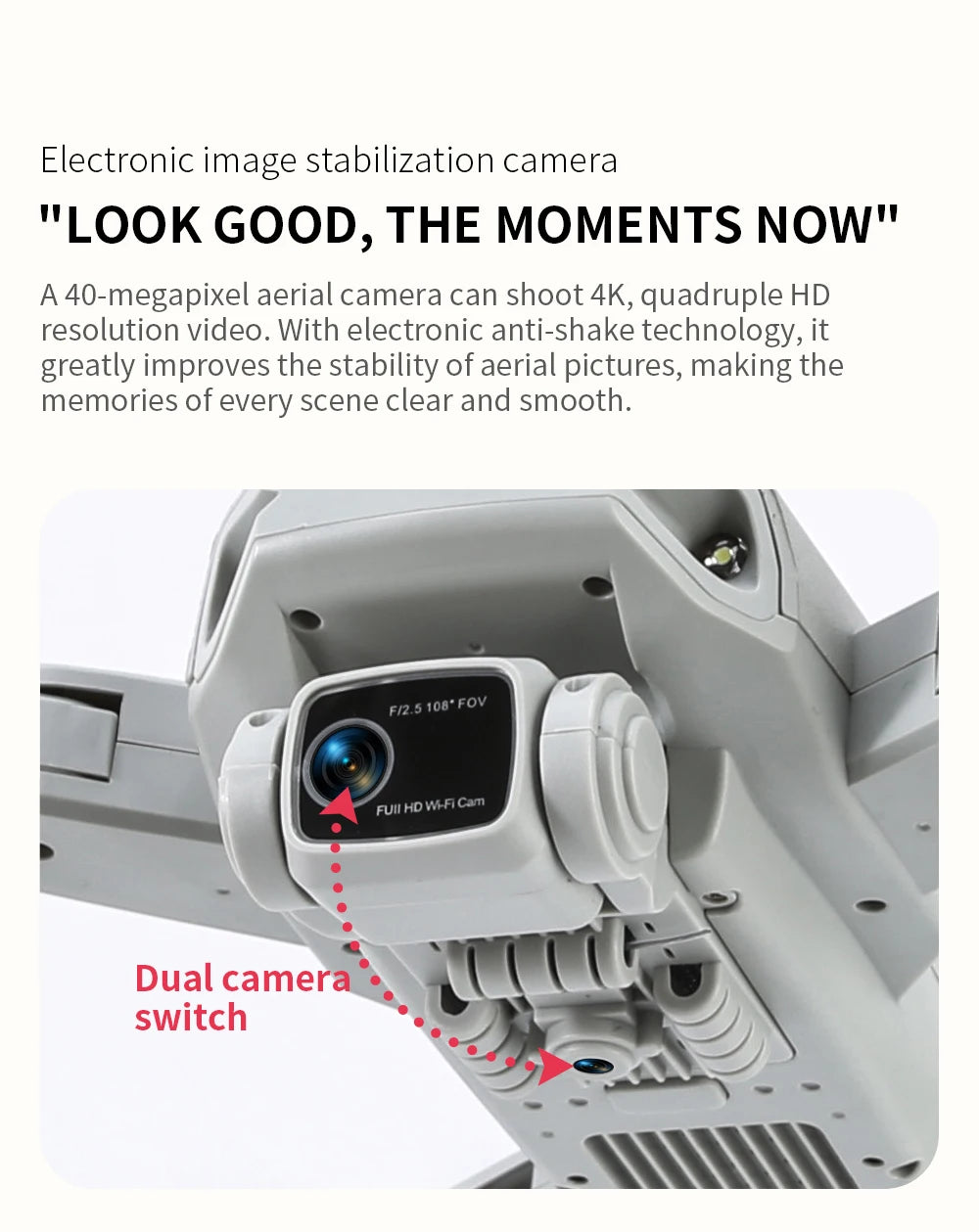 Drone L900 Pro 4K 5G GPS HD Dual Camera Foldable Quadcopter